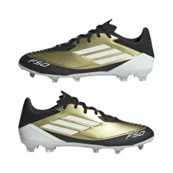 adidas Voetbalschoenen*F50 League Messi FG MG voetbalschoenen heren gold metallic cloud white core black