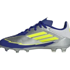 adidas Voetbalschoenen*F50 League Messi FG MG voetbalschoenen junior silver metallic solar yellow lucid blue