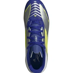 adidas Voetbalschoenen*F50 League Messi FG MG voetbalschoenen junior silver metallic solar yellow lucid blue