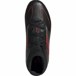 adidas Voetbalschoenen*F50 League Mid FG MG voetbalschoenen junior core black iron metallic lucid red