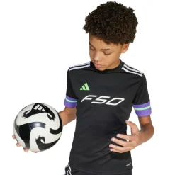 adidas Voetbalkleding*F50 voetbalshirt junior black purple rush