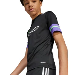 adidas Voetbalkleding*F50 voetbalshirt junior black purple rush