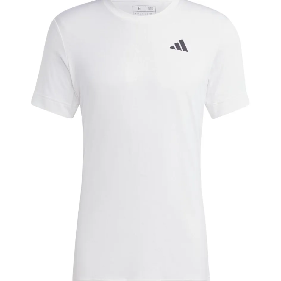 adidas Tenniskleding*Freelift tennisshirt heren white