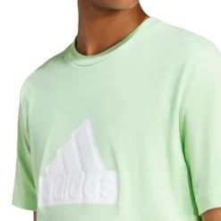 adidas Shirts, Polo's & Blouses*Future Icons Badge Of Sport shirt heren semi green spark