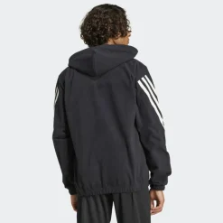 adidas Trainingsjack*Future Icons 3-Stripes Polar fleece trainingsjack black