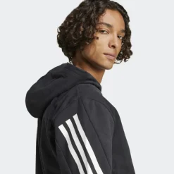 adidas Trainingsjack*Future Icons 3-Stripes Polar fleece trainingsjack black