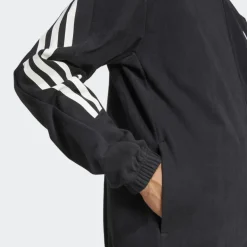 adidas Trainingsjack*Future Icons 3-Stripes Polar fleece trainingsjack black