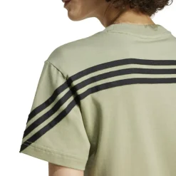 adidas Shirts, Polo's & Blouses*Future Icons 3-Stripes shirt dames tent green