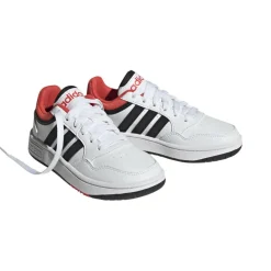 adidas Schoenen*Hoops 3.0 schoenen junior cloud white core black bright red