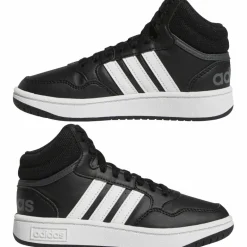 adidas Schoenen*Hoops Mid 3.0 GW0402 schoenen junior black white grey
