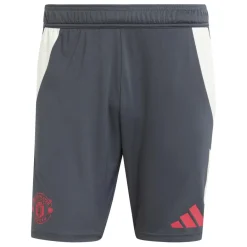 adidas Voetbalkleding*Manchester United Tiro 24 voetbalbroekje heren dark grey carbon