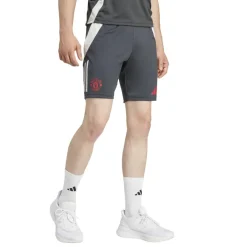 adidas Voetbalkleding*Manchester United Tiro 24 voetbalbroekje heren dark grey carbon