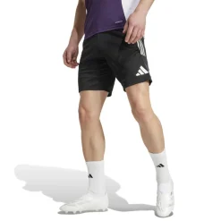 adidas Voetbalkleding*Manchester United Tiro 25 Competition voetbalbroekje heren black