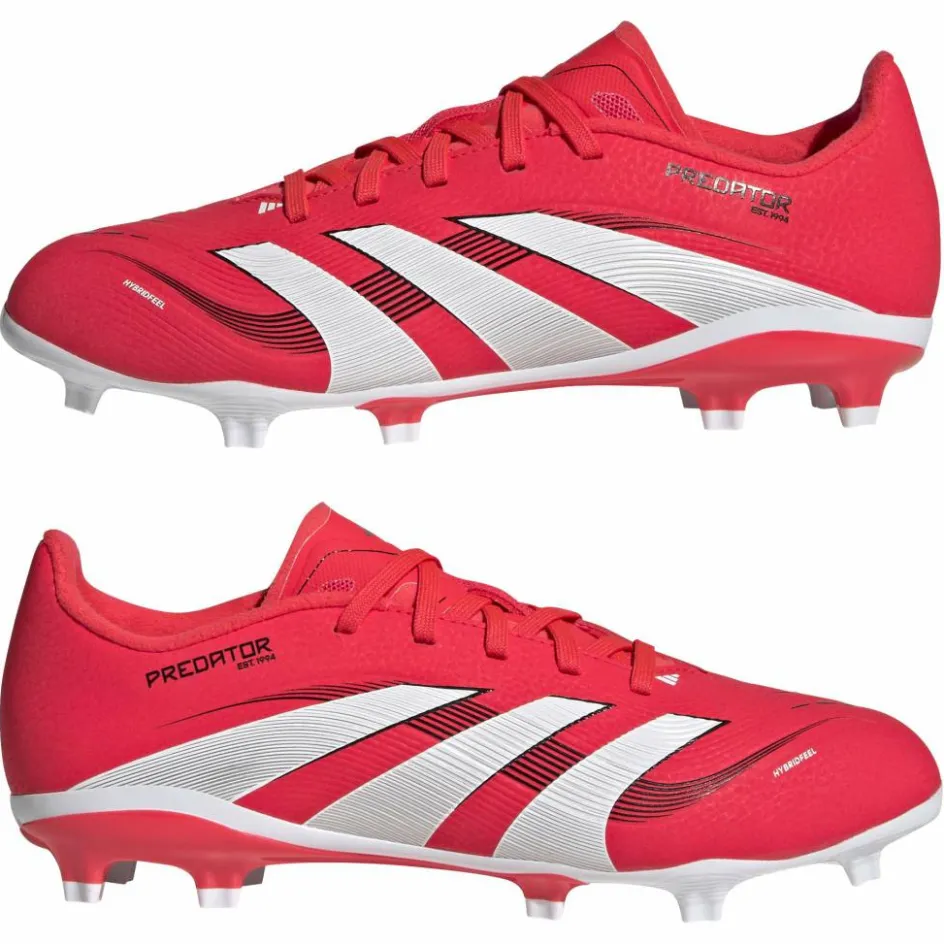 adidas Voetbalschoenen*Predator League FG MG voetbalschoenen junior lucid red cloud white core black