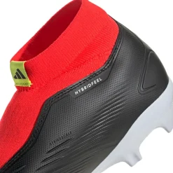 adidas Voetbalschoenen*Predator League Laceless FG voetbalschoenen heren core black cloud white solar red