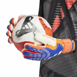 adidas Keepershandschoenen*Predator Match Fingersave keepershandschoenen lucid blue solar red white