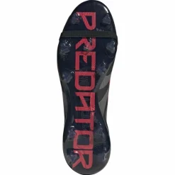 adidas Voetbalschoenen*Predator Pro FG voetbalschoenen heren core black grey four lucid red