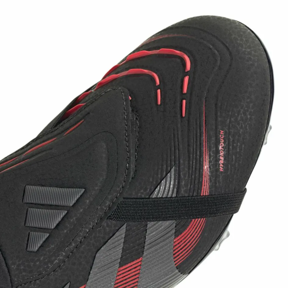 adidas Voetbalschoenen*Predator Pro FG voetbalschoenen heren core black grey four lucid red