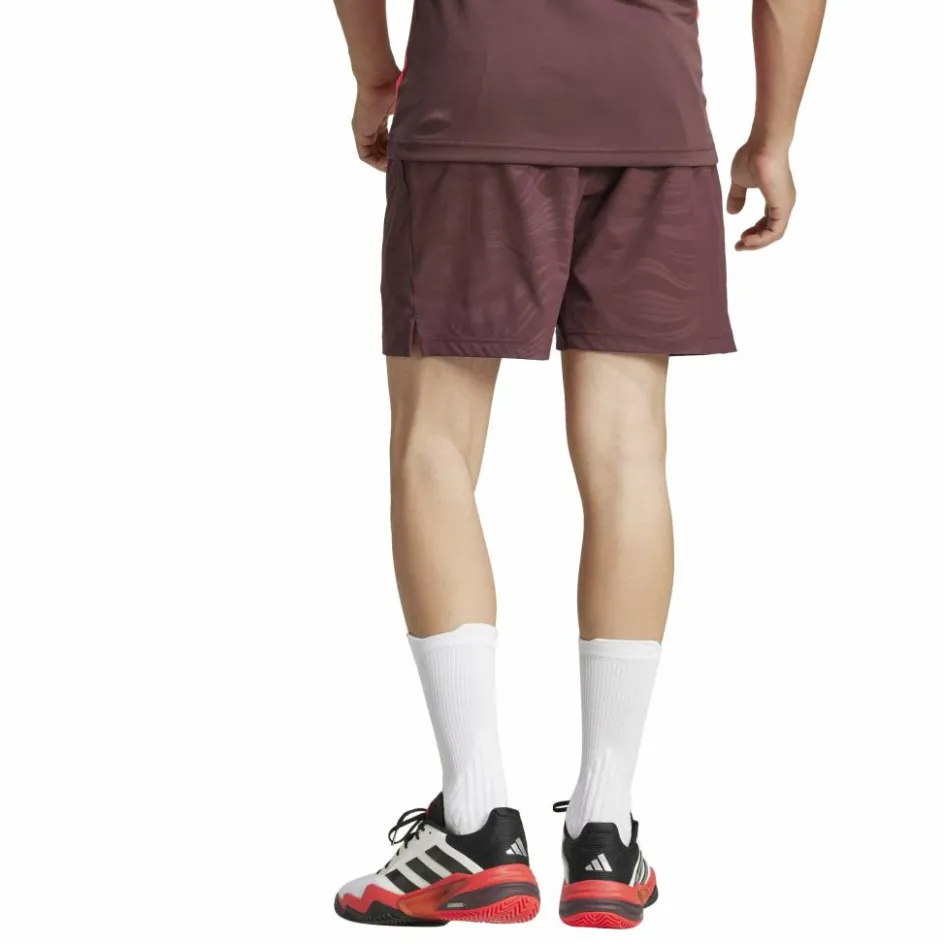 adidas Tenniskleding*Pro Ergo tennisshort heren aurora ruby brown