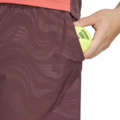 adidas Tenniskleding*Pro Ergo tennisshort heren aurora ruby brown