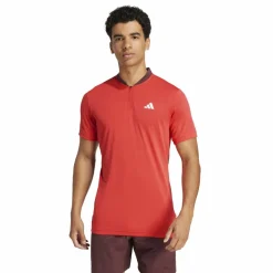 adidas Tenniskleding*Pro FreeLift tennispolo heren semi lucid red