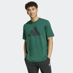 adidas Sportshirt*PWR 3 Graphic shirt heren collegiate green