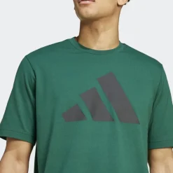 adidas Sportshirt*PWR 3 Graphic shirt heren collegiate green