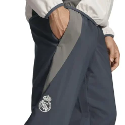 adidas Voetbalkleding*Real Madrid Tiro 24 Competition Presentation trainingsbroek heren grey charcoal putty mauve