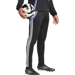 adidas Voetbalkleding*Tiro 24 trainingsbroek heren black purple rush
