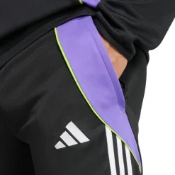 adidas Voetbalkleding*Tiro 24 trainingsbroek heren black purple rush