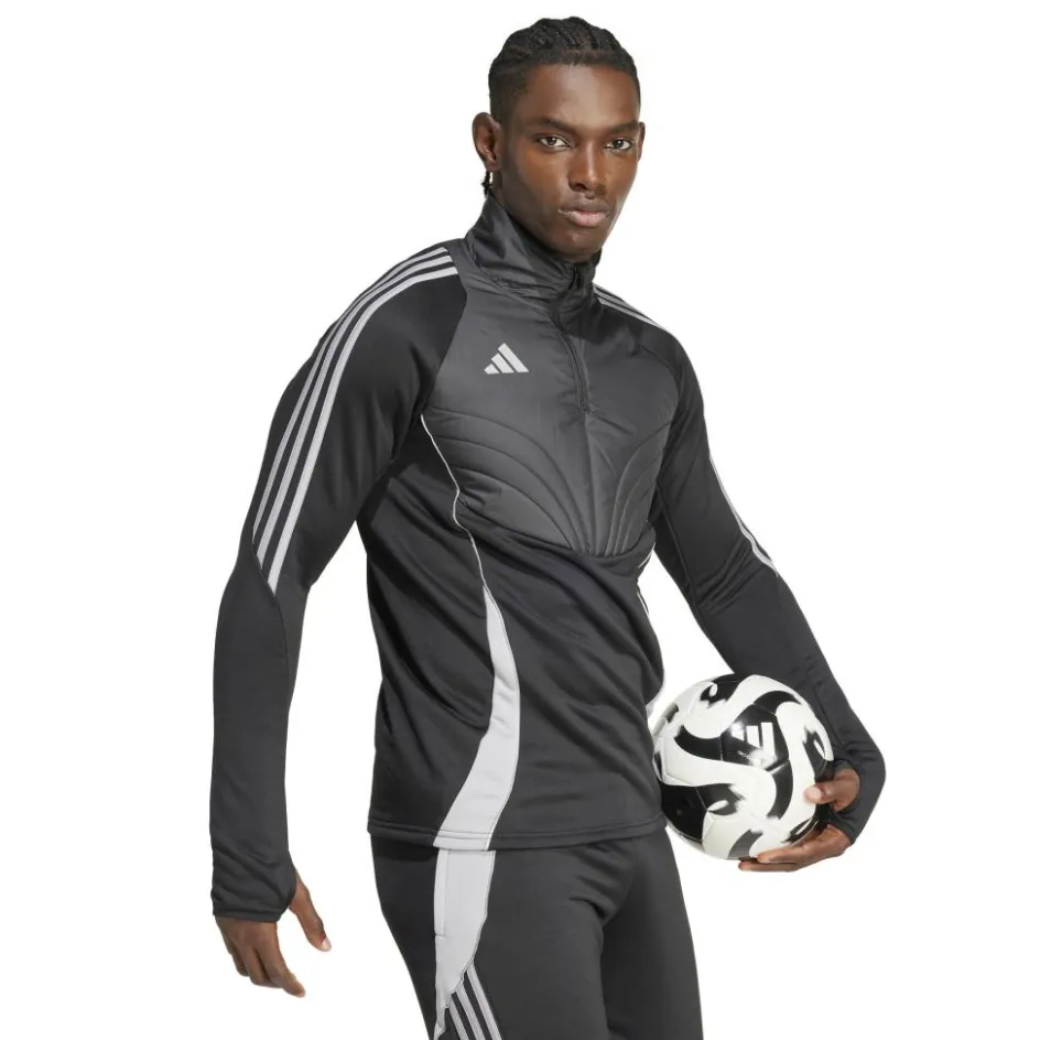 adidas Voetbalkleding*Tiro 24 trainingsshirt heren black lightonix