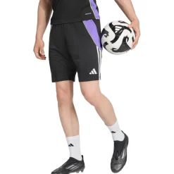 adidas Voetbalkleding*Tiro 24 voetbalbroekje heren black purple rush