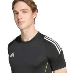 adidas Voetbalkleding*Tiro 24 voetbalshirt heren black purple rush