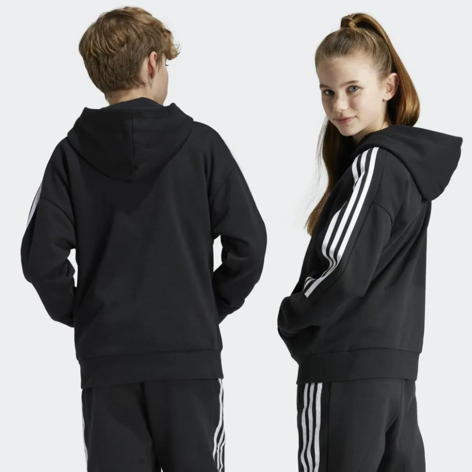 adidas Sport Trui*Tiro fleece hoodie junior black white