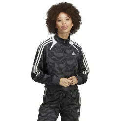 adidas Truien & Vesten*Tiro Suit Up Lifestyle vest dames carbon black white