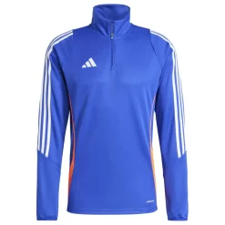 adidas Voetbalkleding*Tiro trainingsshirt heren 24 lucid blue white app solar red