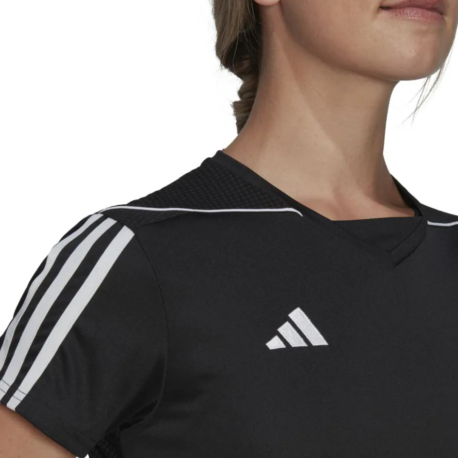 adidas Voetbalkleding*Tiro voetbalshirt dames 23 black white