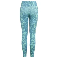 adidas Sportbroek*Train Icons Optime sportlegging junior easy green  blue fusion white