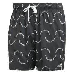 adidas Zwembroek*Wave Logo CLX zwembroek heren black off white