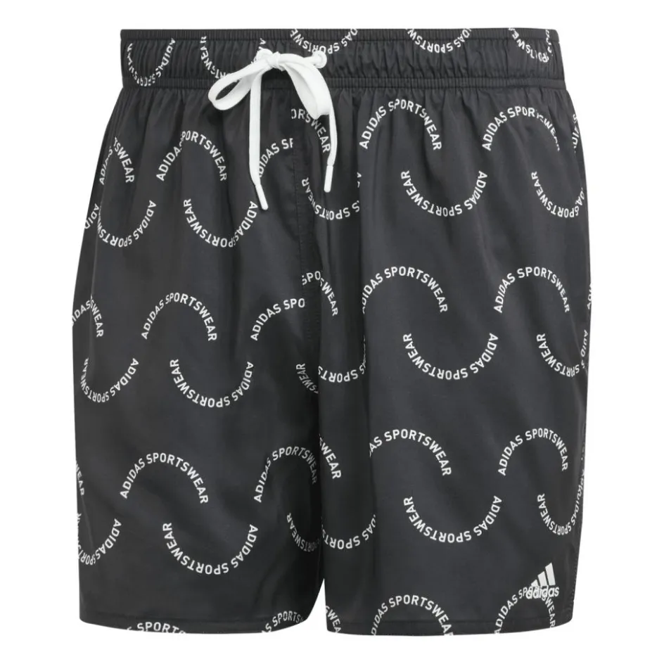 adidas Zwembroek*Wave Logo CLX zwembroek heren black off white
