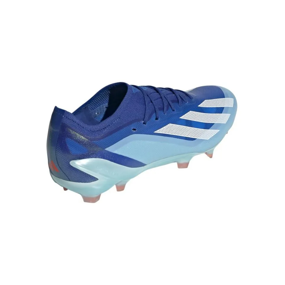 adidas Voetbalschoenen*X Crazyfast.1 FG voetbalschoenen bright royal cloud white solar red
