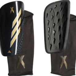 adidas Scheenbeschermers Voetbal*X Speedportal League scheenbeschermers black grey gold