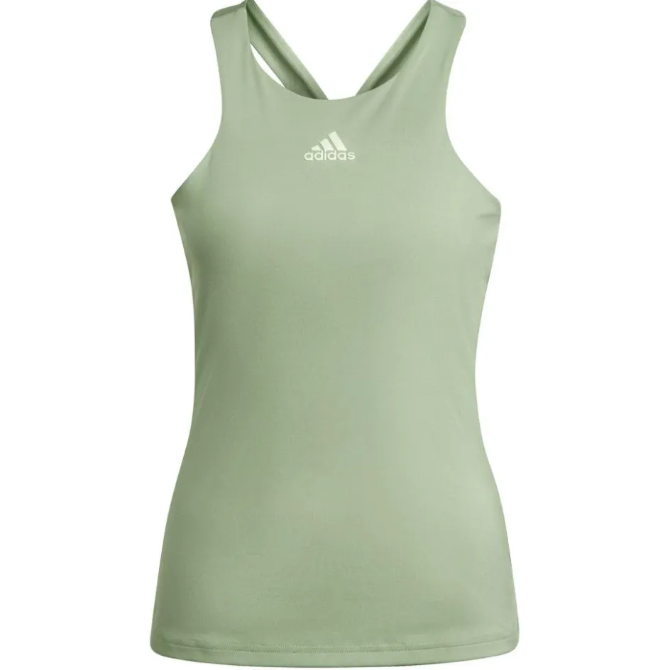 adidas Tenniskleding*Y tennis tanktop dames magic lime