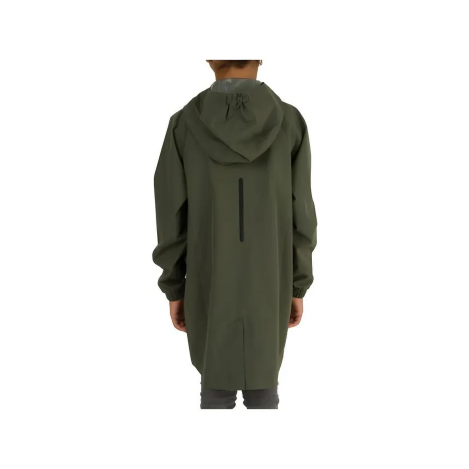 Agu Regenkleding & -Laarzen*Go Kids Parka Essential regenjas junior army green - 122 - 128