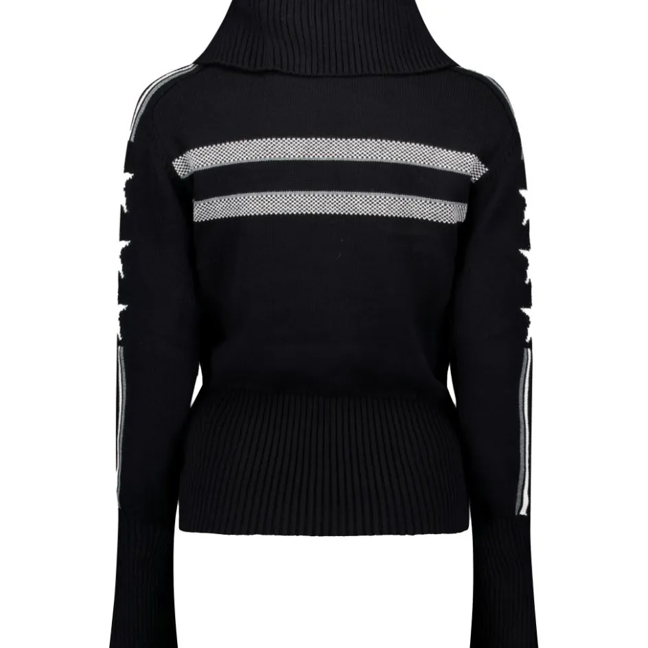 Airforce Ski Truien|Wintersport*Eldora Mountain Knit sweater dames true black