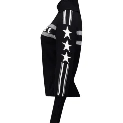 Airforce Ski Truien|Wintersport*Eldora Mountain Knit sweater dames true black