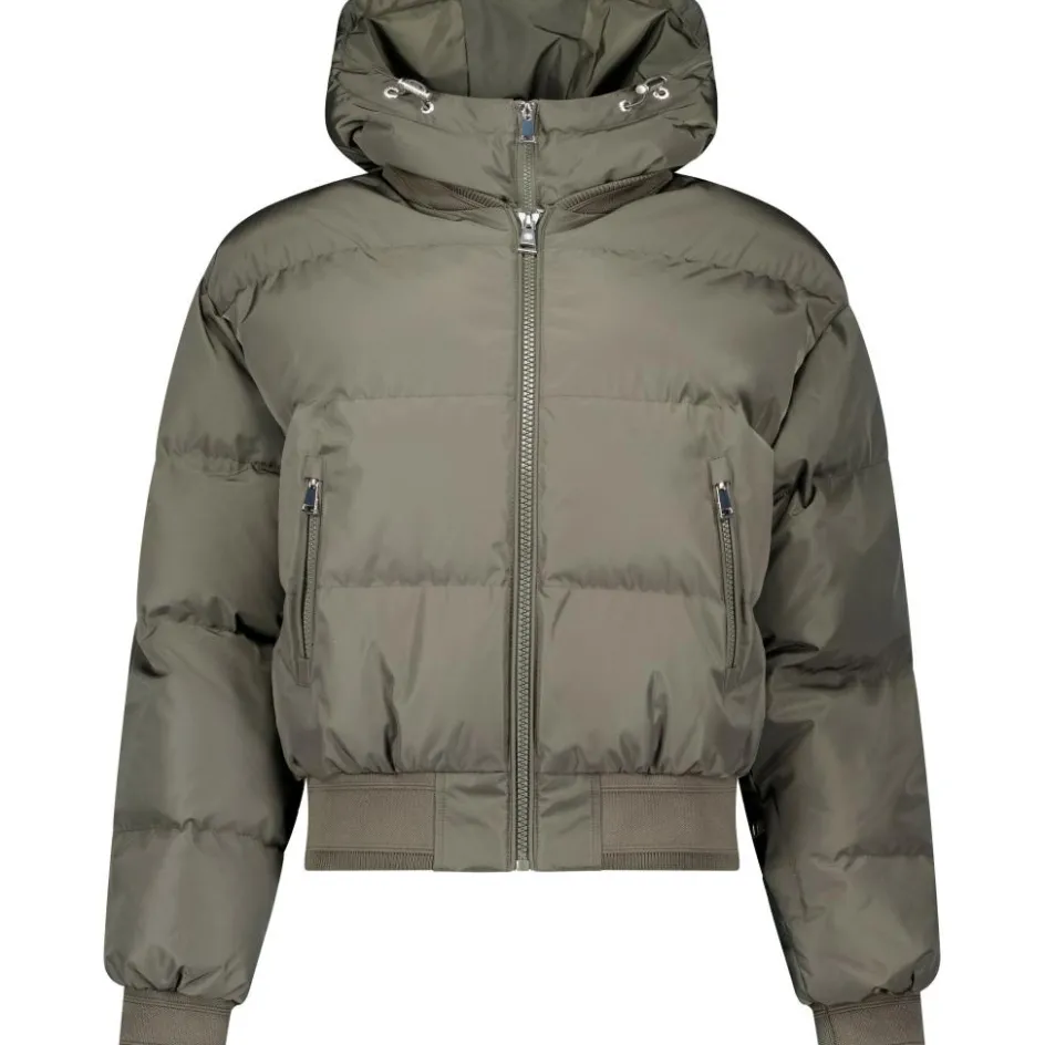 Airforce Ski Jassen|Wintersport*Northstar Bomber winterjas dames beluga