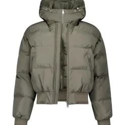 Airforce Ski Jassen|Wintersport*Northstar Bomber winterjas dames beluga