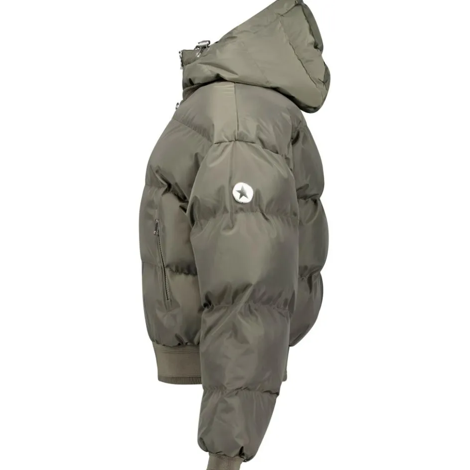 Airforce Ski Jassen|Wintersport*Northstar Bomber winterjas dames beluga