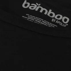 Apollo Sportondergoed*Bamboo O-hals shirt heren black 2-pack